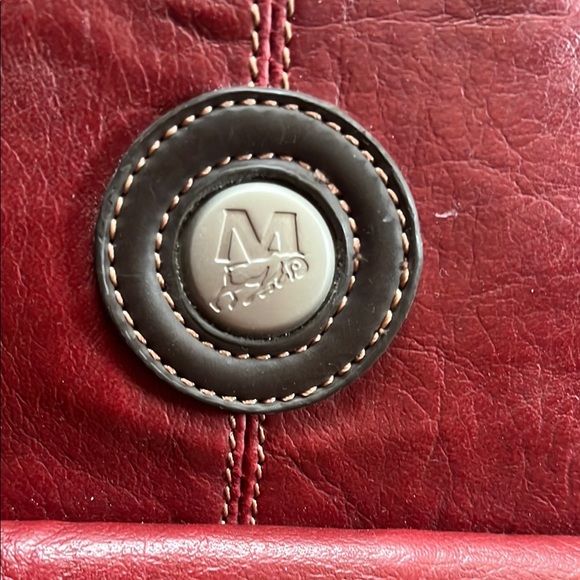 Mouflon Red Leather Mini Backpack - Picture 4 of 16